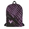 Zaino NeonRush – Design esclusivo con motivo a linee neon e materiali resistenti all’acqua.