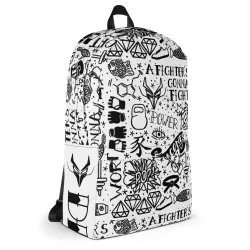 Look streetwear con lo zaino InkBlaze Light, design iconico e praticità.