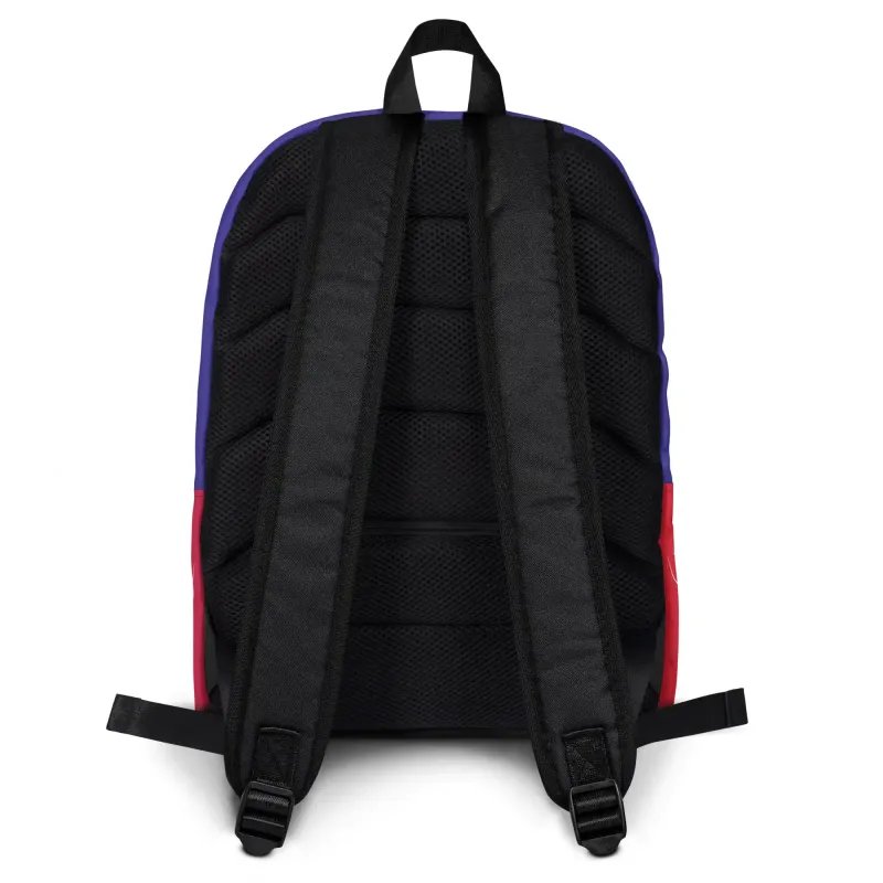 Vista posteriore dello zaino Yugen Horizon con spallacci imbottiti e schienale ergonomico per un comfort ottimale.